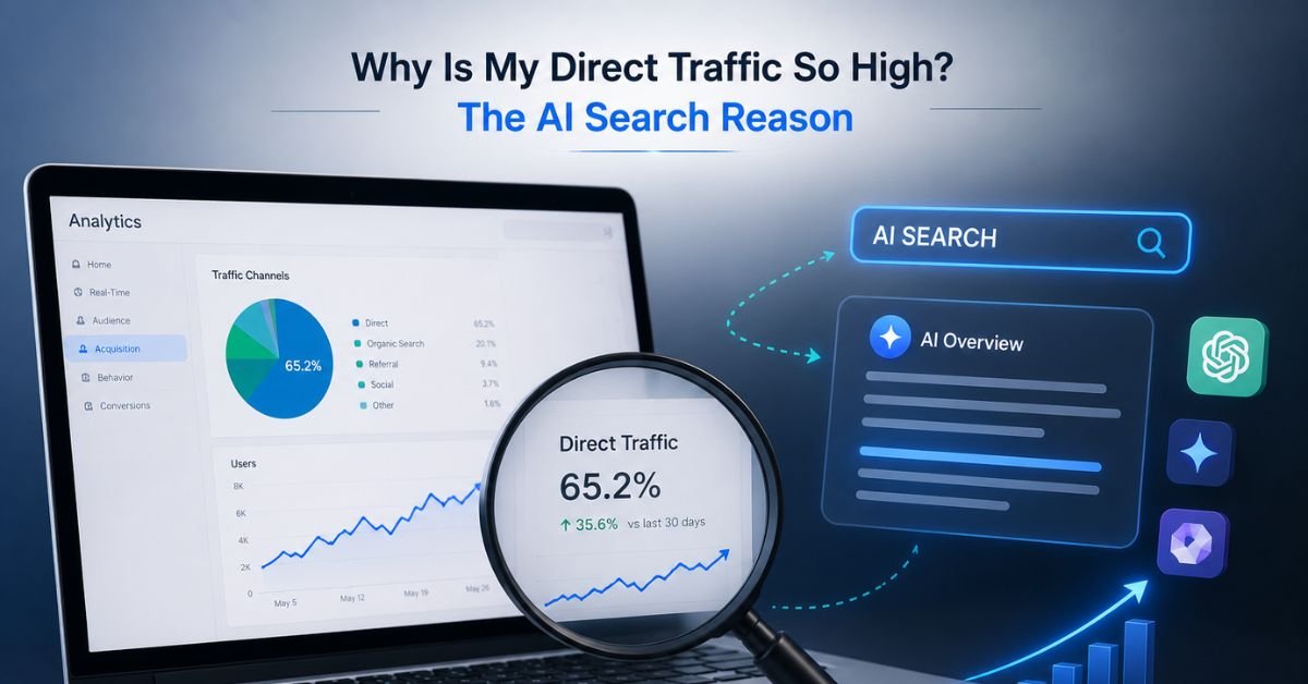 Why Is My Direct Traffic So High? The AI Search Reason
