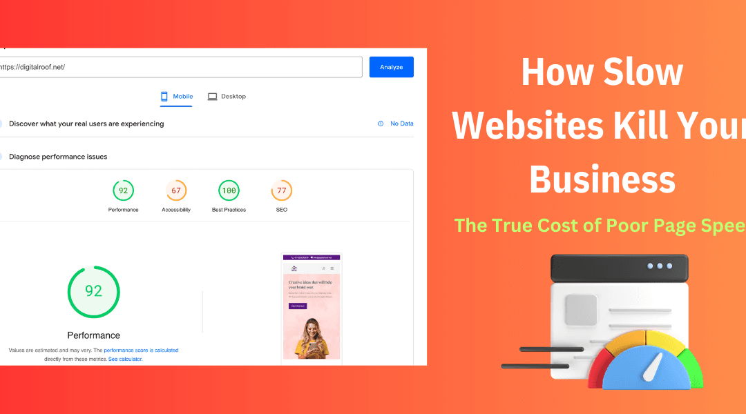 How Websites Slow Speed Kill Your Business: The True Cost of Poor Page Speed